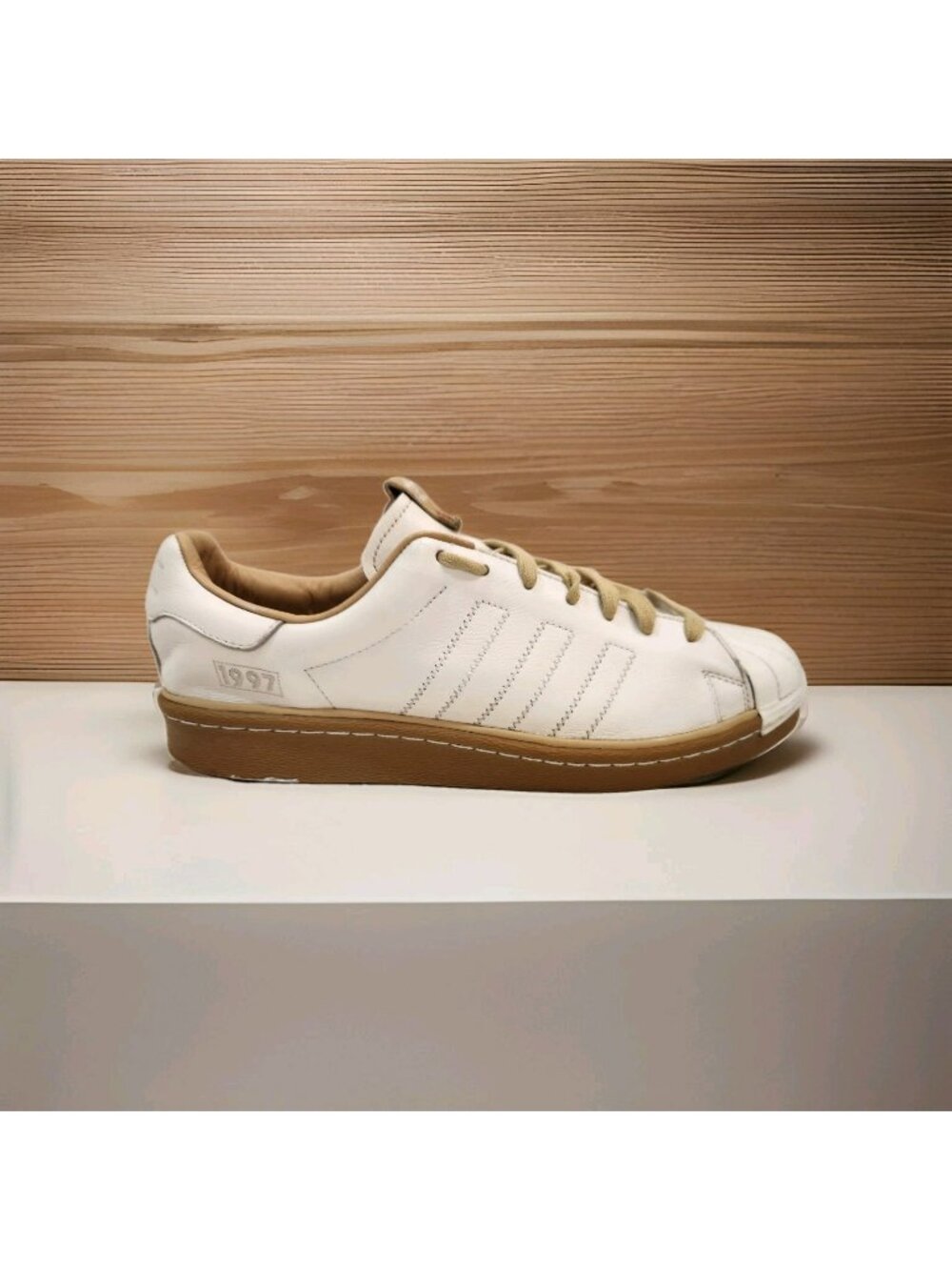 Adidas Superstar Boost Kasina 20th Anniversary Mens 11 White Sneakers Limited Ed